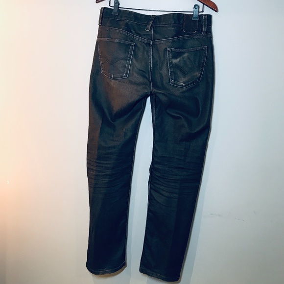 Guess Lincoln Brown Straight Leg Size 31 - Picture 2 of 7